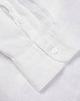 Massimo Alba Kos Grandad Collar Shirt Bianco