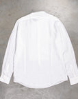 Massimo Alba Kos Grandad Collar Shirt Bianco