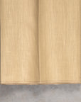 Rota Pantaloni High Rise Regular Linen Canvas Beige Biscotto