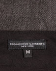 Engineered Garments Andover Pant Charcoal Worsted Wool Gabardine