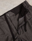 Engineered Garments Andover Pant Charcoal Worsted Wool Gabardine