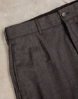 Engineered Garments Andover Pant Charcoal Worsted Wool Gabardine