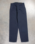 Orslow French Work Pants Herringbone Twill Navy