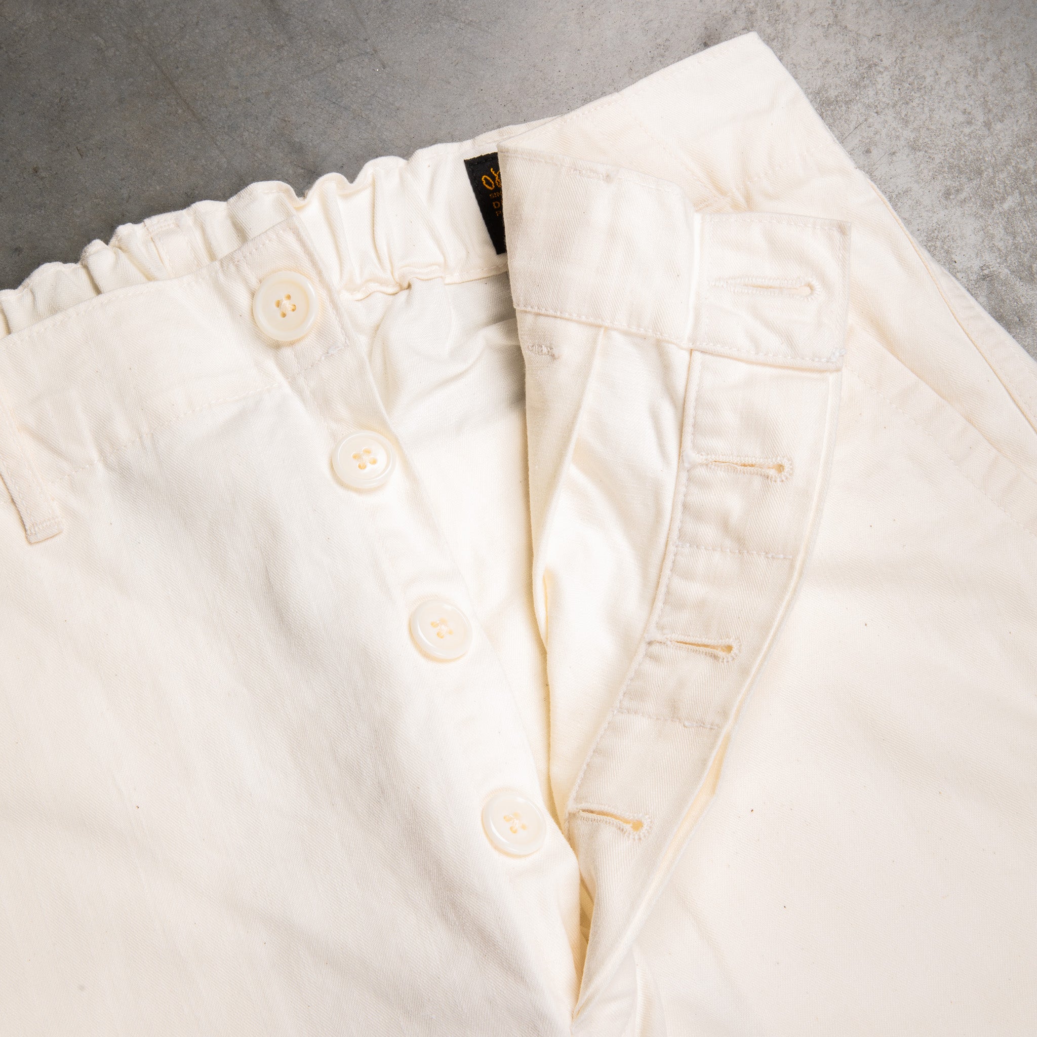 Orslow French Work Pants Ecru