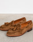 Alden Snuff Suede Tassel Loafer