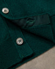 Drumohr Cashmere Cardigan con Bottoni Verde Bottiglia