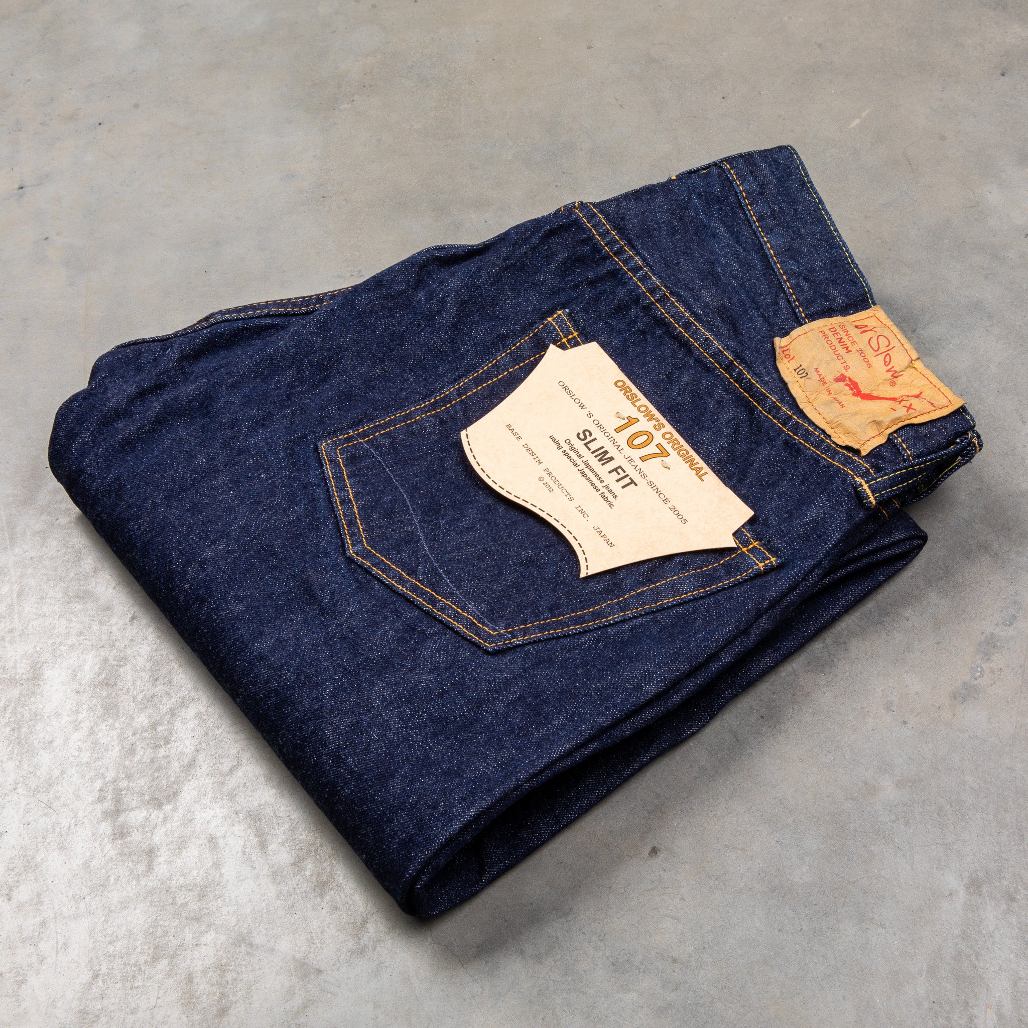 OrSlow 107 Ivy Fit One Wash – Frans Boone Store