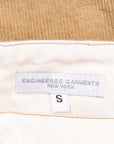 Engineered Garments Fatigue Short Khaki 14W Corduroy