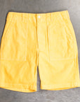 Engineered Garments Fatigue Short Yellow 14W Corduroy