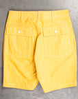 Engineered Garments Fatigue Short Yellow 14W Corduroy