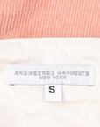 Engineered Garments Fatigue Short Pink 14W Corduroy