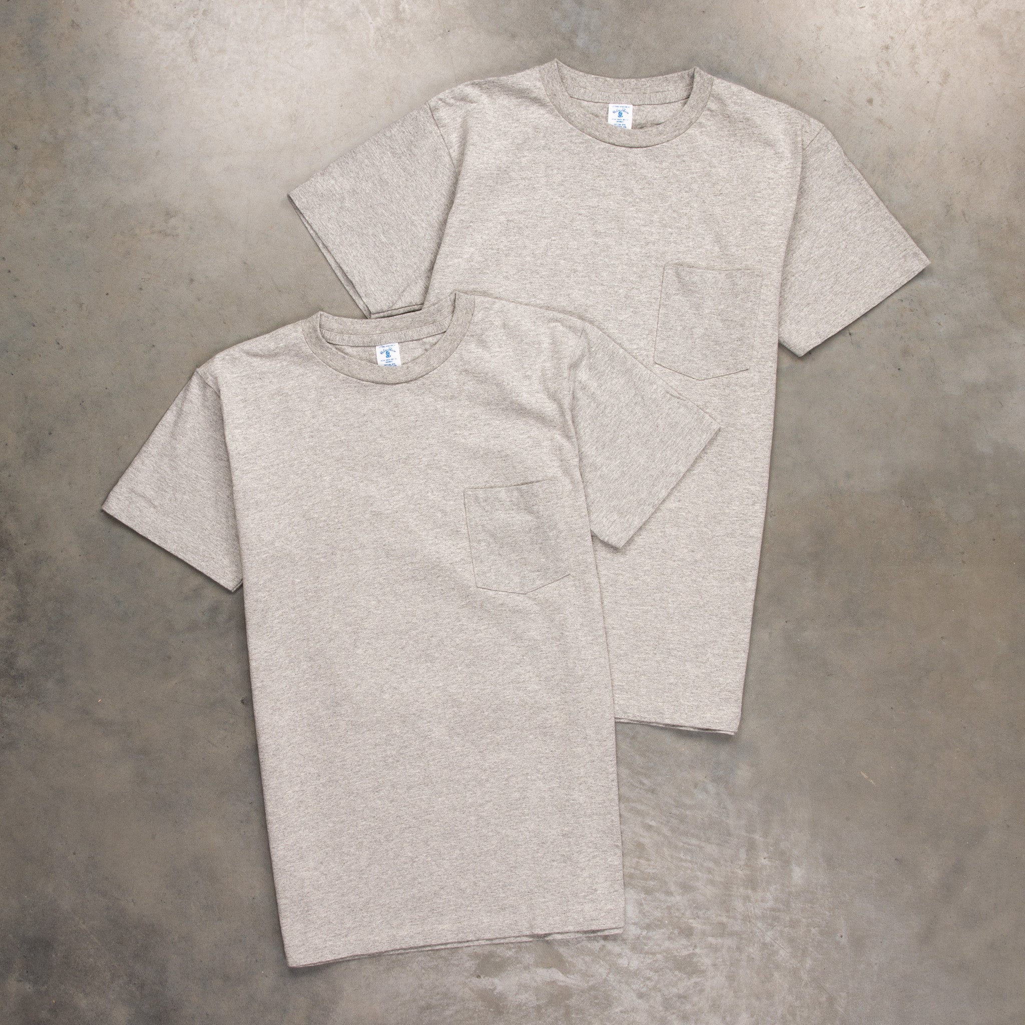 Velva Sheen 2-pack Pocket Tee 2 Grey – Frans Boone Store