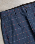 Engineered Garments Andover Pant Navy Windowpane