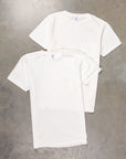 Velva Sheen 2-Pack Pocket Tees White