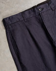 Engineered Garments Andover Pant Navy Linen Twill