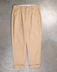 Engineered Garments Andover Pant Khaki Highcount Twill