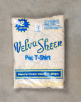 Velva Sheen 2 pack pocket tee 2 oatmeal