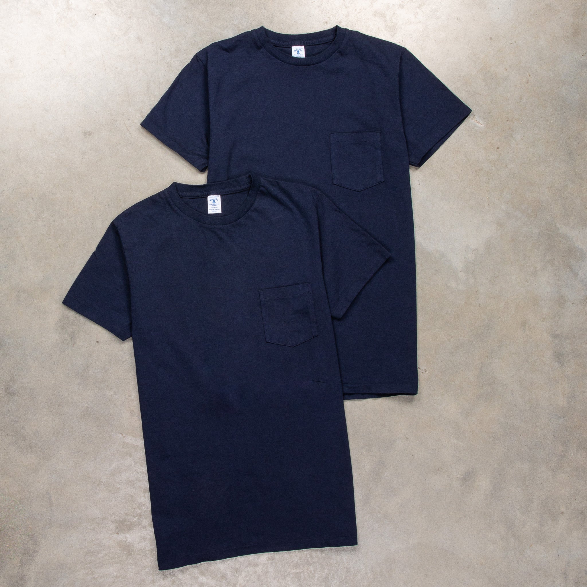 Velva Sheen 2-Pack Pocket Tee's Navy – Frans Boone Store