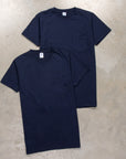 Velva Sheen 2-Pack Pocket Tee's navy