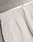 Engineered Garments Andover Pant Navy / Natural Cotton Seersucker