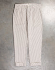 Engineered Garments Andover Pant Navy / Natural Cotton Seersucker