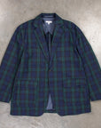 Engineered Garments Ivy Blazer Cotton Linen Blackwatch