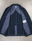 Engineered Garments Ivy Blazer Cotton Linen Blackwatch