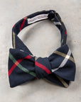 Engineered Garments Butterfly Bow Tie Navy Windowpane