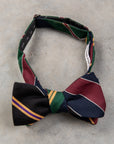 Engineered Garments Butterfly Bow Tie Multi Color Regimental Stripe