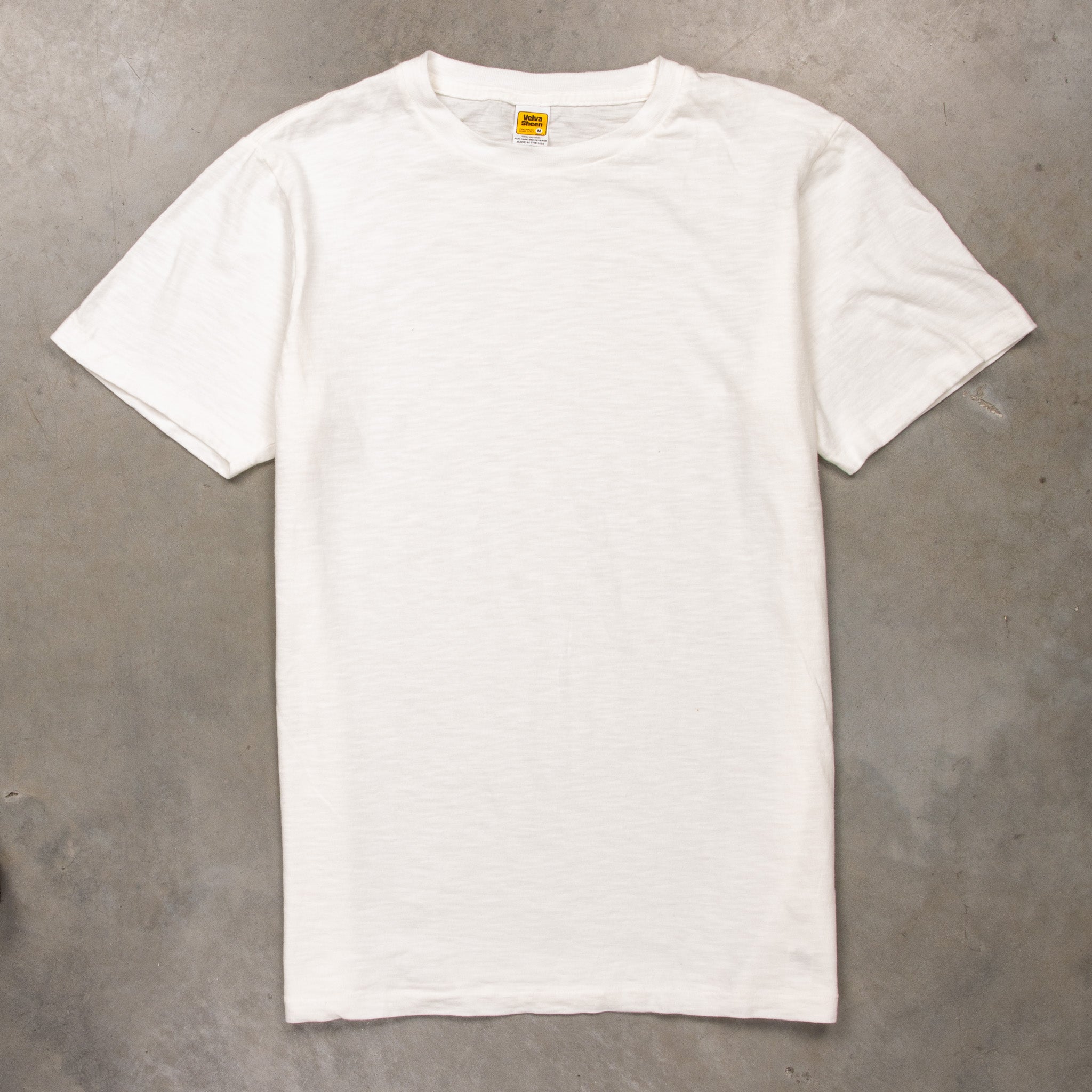 Velva Sheen Roll Tee in White – Frans Boone Store