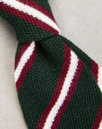 Engineered Garments Knit Tie Green Stripe