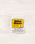 Velva Sheen Roll Tee in White