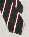 Engineered Garments Knit Tie Green Stripe