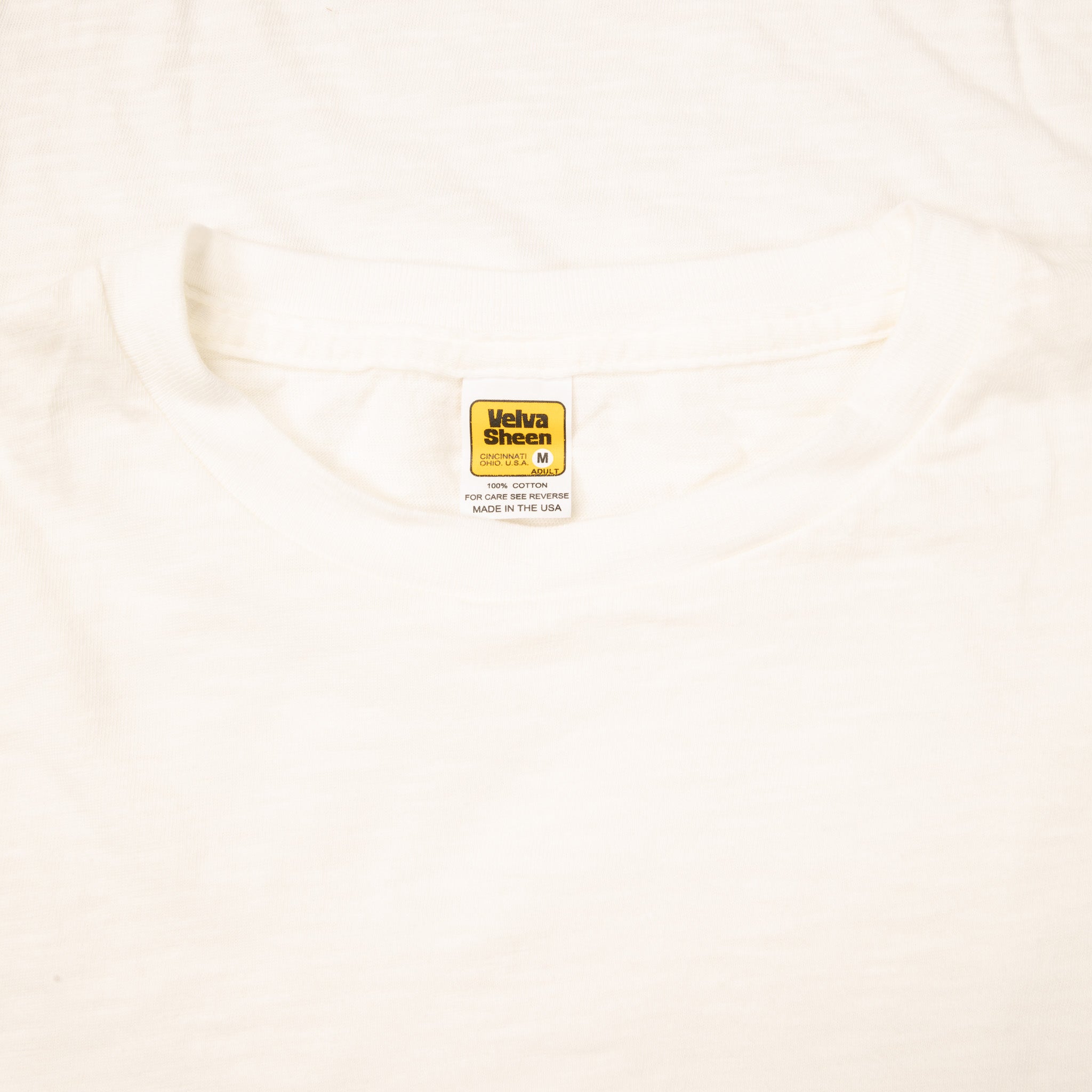 Velva Sheen Roll Tee in White – Frans Boone Store