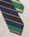 Engineered Garments Tie Multi Color Regimental Stripe