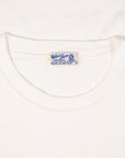 Velva Sheen Heavy oz Pïgment L/S Tee with pocket White