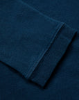 Velva Sheen Heavy oz Pïgment L/S Tee with pocket Navy