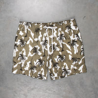 James Perse Camo Palm Print Short Jungle