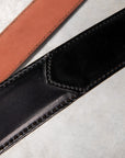 Alden Black Cordovan Belt Nickel Buckle