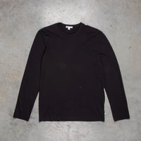 James Perse long sleeve crew neck Black