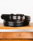 Alden Black Cordovan Belt Nickel Buckle