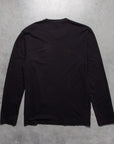 James Perse long sleeve crew neck Black