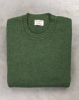 William Lockie x Frans Boone Alain Lambswool Crew Neck Rosemary