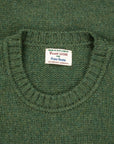 William Lockie x Frans Boone Alain Lambswool Crew Neck Rosemary