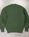 William Lockie x Frans Boone Alain Lambswool Crew Neck Rosemary