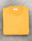 William Lockie x Frans Boone Alain Lambswool Crew Neck Harvest Gold