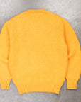 William Lockie x Frans Boone Alain Lambswool Crew Neck Harvest Gold