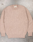 William Lockie x Frans Boone Alain Lambswool Crew Neck Cobble