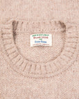 William Lockie x Frans Boone Alain Lambswool Crew Neck Cobble