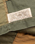 RRL Herringbone Twill Patchwork Infantry Shirt